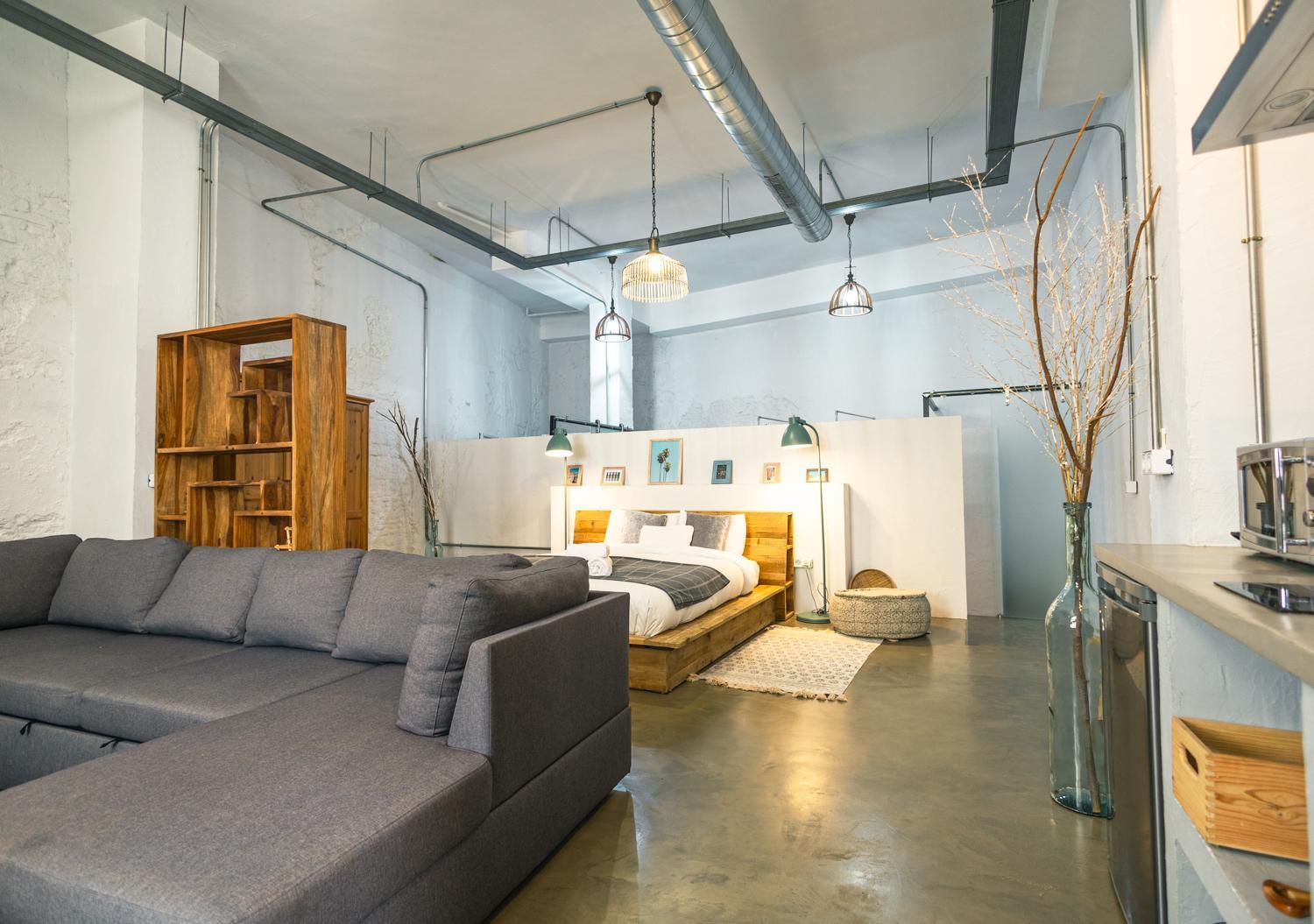 Loft-Style Ground Floor Flat Apartment Seville Luaran gambar