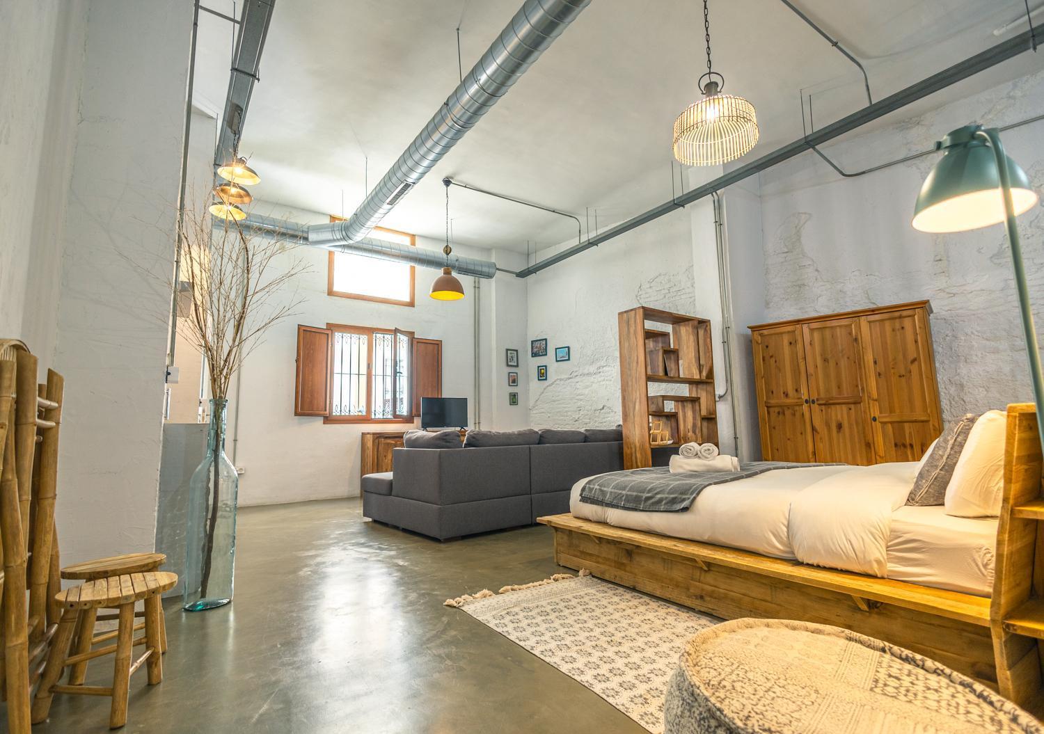 Loft-Style Ground Floor Flat Apartment Seville Luaran gambar