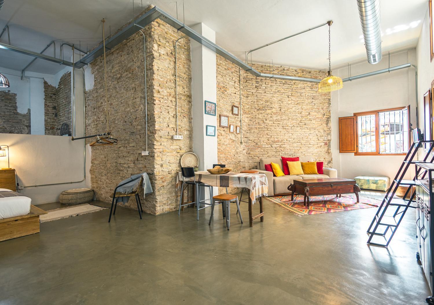 Loft-Style Ground Floor Flat Apartment Seville Luaran gambar