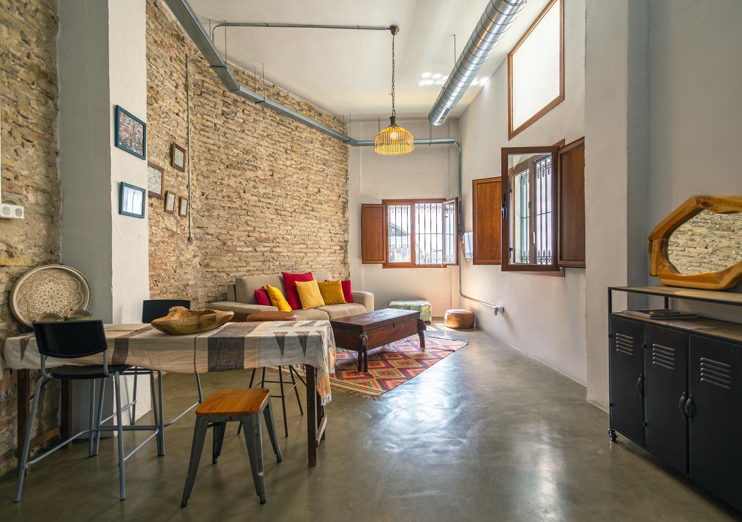 Loft-Style Ground Floor Flat Apartment Seville Luaran gambar