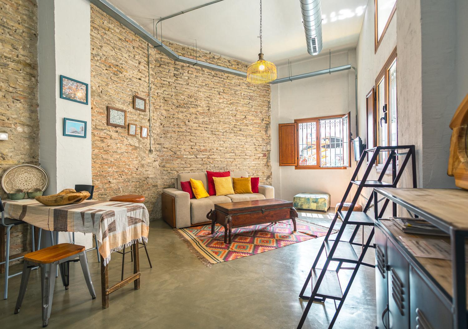 Loft-Style Ground Floor Flat Apartment Seville Luaran gambar