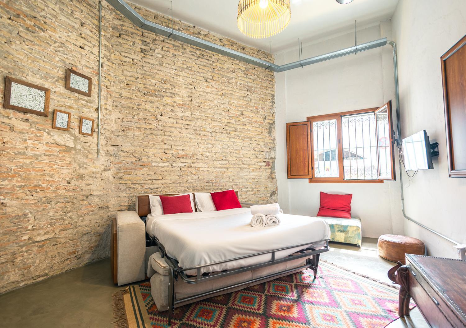 Loft-Style Ground Floor Flat Apartment Seville Luaran gambar