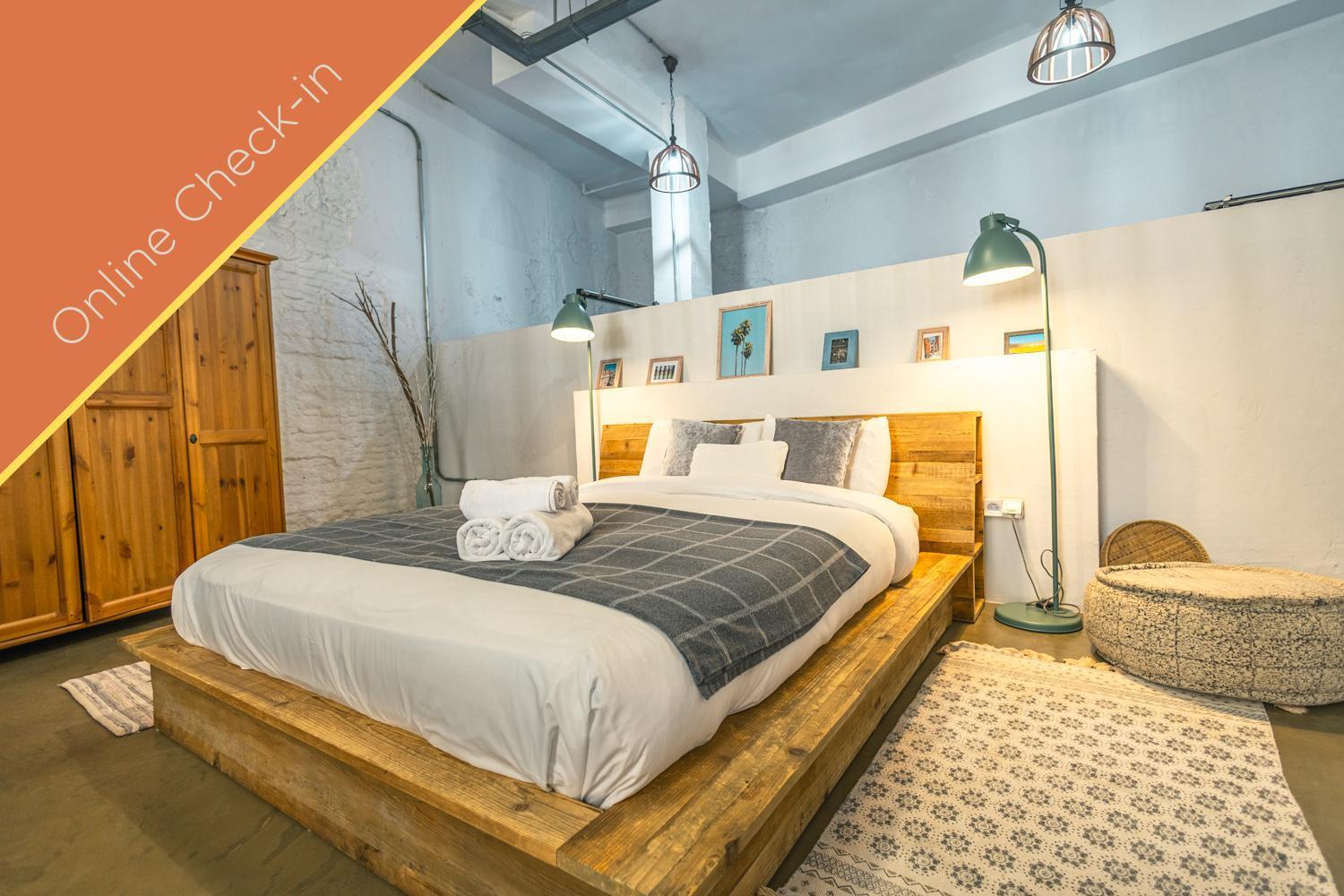 Loft-Style Ground Floor Flat Apartment Seville Luaran gambar